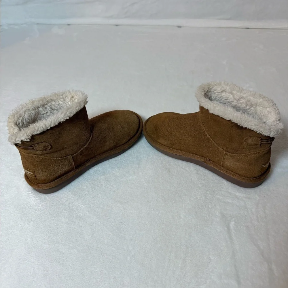Koolaburra By Ugg Tan Kids Boots with Button Accent
